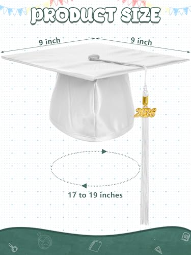 QZYL Preschool Graduation Cap and Gown Set, Unisex Kindergarten Graduation Outfit with Stole 2026 Tassel and Certificate — view 3