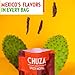 CHUZA Spicy Dried Nopal Slices, Spicy Nopal Mexican Snacks Dried Fruit, Mexican Candy for Adult and Children, Natural Dried Nopal, 2 Pack