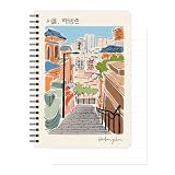 Monolike Seoul Haebangchon Spiral Notebook