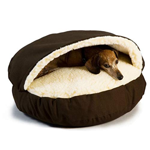 FBARTL Dog Hole Bed, Pet Nest Dog Hole Bed Caldo