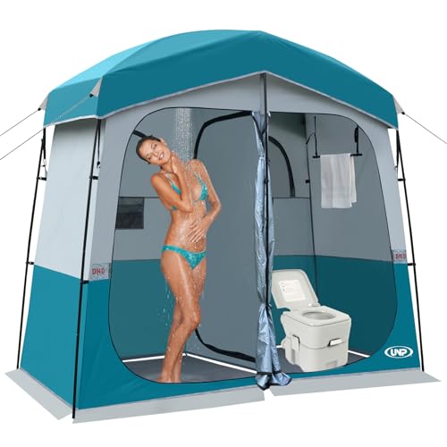 Image of Shower Tent, Outdoor Camping Privacy Shelter-Dressing Changing Room-Portable Toilet Tent for Hiking Sun Shelter Picnic Fishing