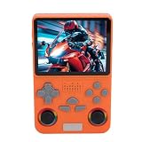 [Diseño ergonómico cómodo] Diseñada para sesiones de juego prolongadas, esta consola portátil cuenta con botones de disparo sensibles y controles direccionales precisos.Las empuñaduras ergonómicas a cada lado reducen la fatiga de las manos y mejoran la precisión durante el juego intenso.el diseño liviano y portátil hace que sea fácil de transportar y jugar mientras viaja sin sacrificar la comodidad.
