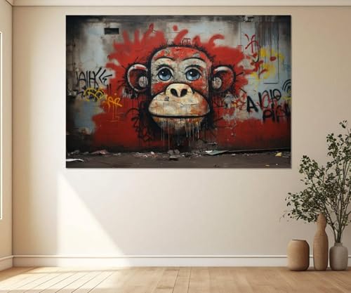 Singe ennuyé affiche moderne pour exprimer votre style - 2