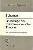  Grundzüge der mikroökonomischen Theorie (Heidelberger Taschenbücher, 92)