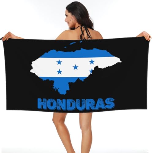 Serviettes Honduras drap de bain compact et serviette de plage haute absorption