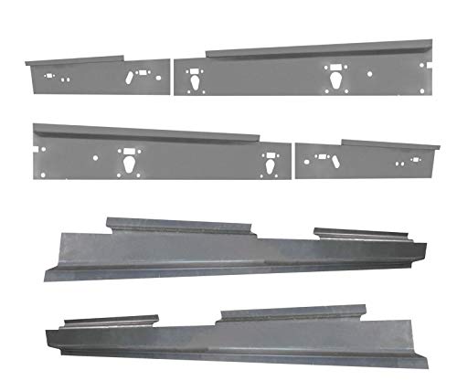 Motor City Sheet Metal -Compatible With : 2000-2005 Ford Excursion Full Length Inner & Outer Rocker Panels 6PC. Kit