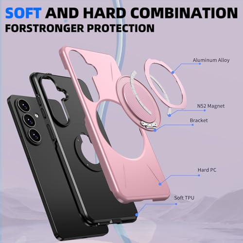 Coque Samsung S26 avec protection écran et support magnétique robuste - 6