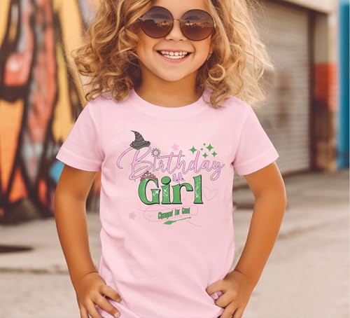 Image of LOTUCY Birthday Girl Outfit for Kids Its Me Hi Im The Birthday Girl Shirt | Birthday Party TopsToddler Kid Girls Tie Dye T-Shirt B-Day Gifts