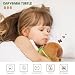 Poptrend Niedliche Capybara Kuscheltier Plüschtier mit Schildkrötenrucksack für Home Deko und Kinder