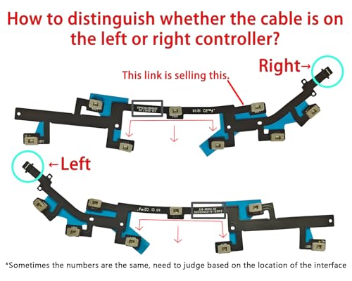 Hupaivrmrar Right Locating Ring Flex Cable For Meta Oculus Quest 2 VR Handle Controller cable Repair Replacement Part Accessory Number 330-00912-04 RH by Hupaivrmrar - Image 3