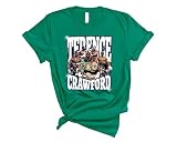 Terence Boxing Crawford T-Shirt, Boxing Champion Tee, Casual Boxing Theme Shirt for Gym and Everyday Wear, Streetwear Top (Kelly, Adult XXL)