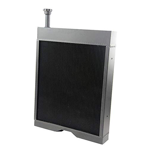 OzCoolingParts 71611C1 International Tractor Radiator, 5 Row Core All Aluminum Radiator for New International Tractor 766 886 966 986 1066 1086 1466 1486 +, 71611C1, 121725C1