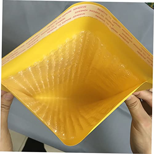 LALAFINA 50 Peças Saco De Envelope Bolha Bolha Mailer Bolha Forrado Poli Mailer Bolha Envelope Envol