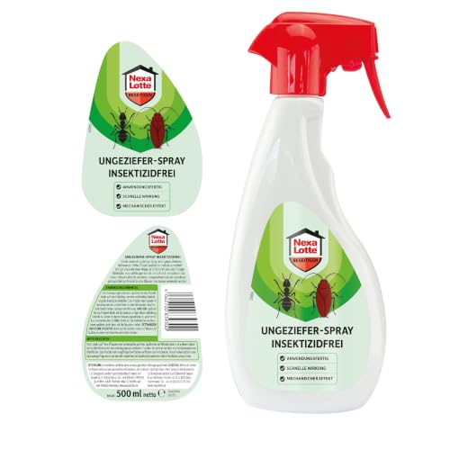Nexa Lotte Ungezieferspray 500 ml für Ameisen Wanzen Insektizidfrei