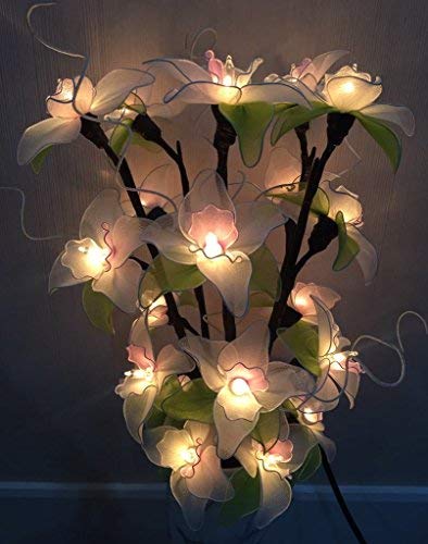 orchid fairy table lamp