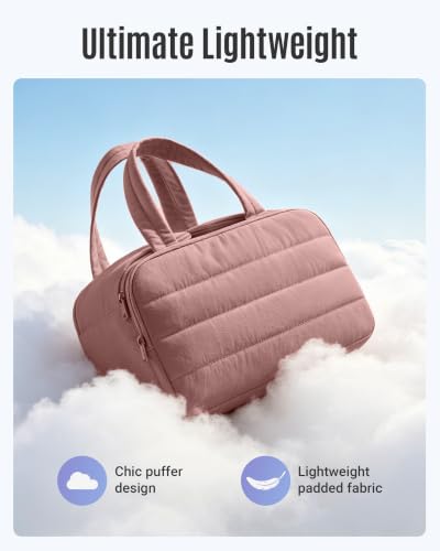LIGHT FLIGHT Puffy Quilted Toiletry Bag