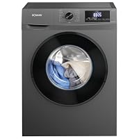 Bomann® Waschmaschine 7kg | 10 Jahre Motor-Garantie | Invertermotor - effizient, leise & langlebig | max. 1400 U/min | 15 Programme | Endzeitvorwahl | LED-Display | Washing Machine | WA 7175.1 titan – Ansicht 8