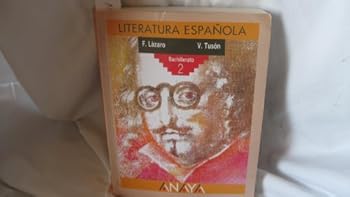 Pamphlet Literatura Espanola [Spanish] Book