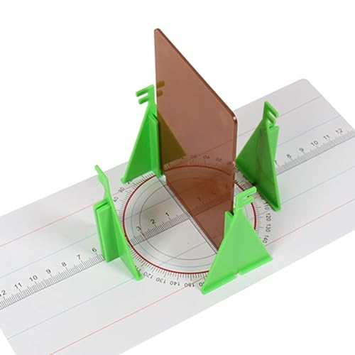 EUQKKWLOY Optical Experiment Box Optical Bench Small Hole Imaging Concave and Convex Lens Physical Optical Teaching Science Experiment Optical Lens Pinhole Imaging Optics Equipment Tools Physics - Image 9