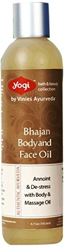 Yogi Bath and Beauty Authentic Ayurveda Bhajan Body & Face Oil, 8.75 Ounce