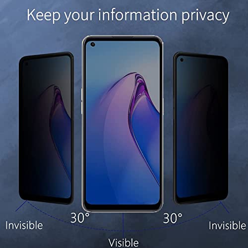 2 Pezzi - Anti Spy Pellicola Protettiva in Vetro