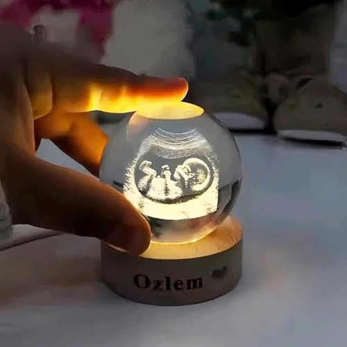 Lámpara de Mesa Bola de Cristal Ultrasónica Personalizada miniatura 3