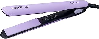 Ikonic Glide Hair Straightener | Ceramic Coated Floating Plates | Quick Heat Up | Switch Light Inidcator |Compact Design | Travel Friendly | for All Hair Types, Lilac