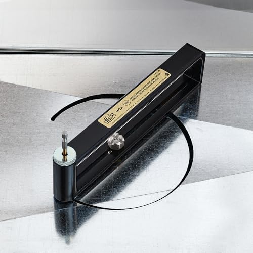 Malco HC2 Adjustable Hole Cutter from 2 inch to 20 inch |Cuts 20 Guage Galvinized Steel | Sheet Metal Hole Cutter Accessory | Impact Rated | 1/4 in. Hex Shank (2\" - 20\" (HC2))
