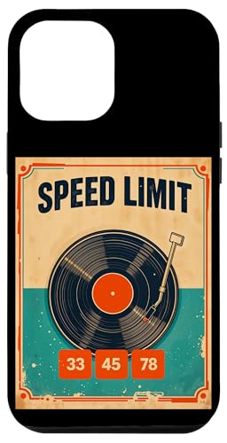 Tourne-disque vinyle rétro pour DJ 33 45 78 tr/min Coque pour iPhone 12 Pro Max