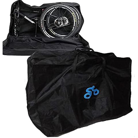 Travel Bag Fit 26-29in Bike 1680D Folding bag ravel Case Transport Bag Bicycle Waterproof Storage Carry Case Transport Luggage Bag for Airplane Car Train Trip Cover