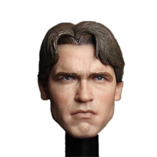 Tête de poupée pour figurine d'action homme robuste échelle 1/6 modèle HS015