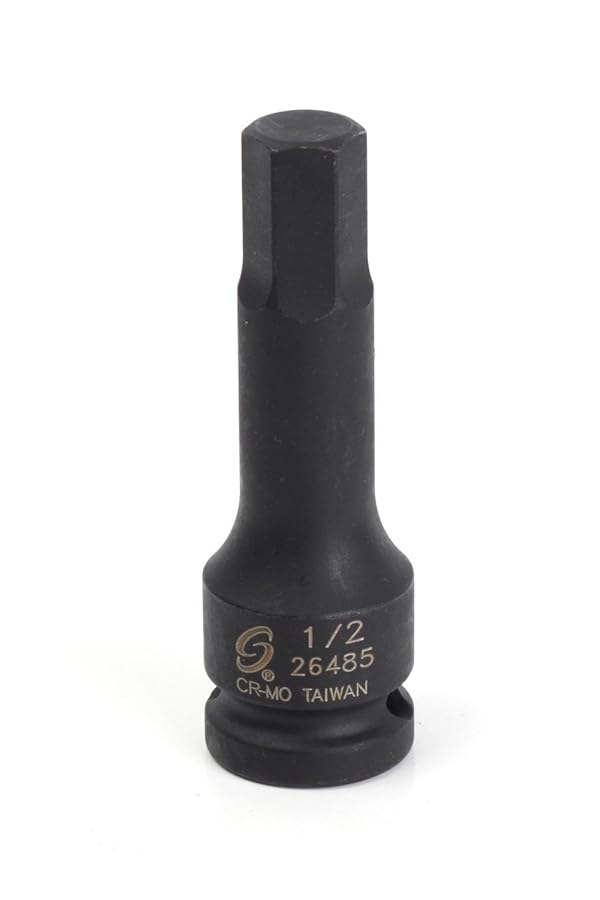 SUNEX TOOLS 26485 1/2-Inch Drive 1/2-Inch Hex Impact Socket by Sunex Tools - Used condition - US$6.47