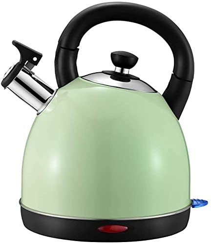 Fisecnoo 2L Elektrokessel Edelstahl Akku-Teekessel, Schnellkoch-Öko-Wasserkocher, Bpa-Freikessel Automatische…