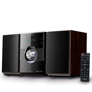 HAISER HSR 116 | 20 Watt RMS mit • CD-Player • Bluetooth • USB • Boxen • FM Radio | Stereoanlage Kompaktanlage…