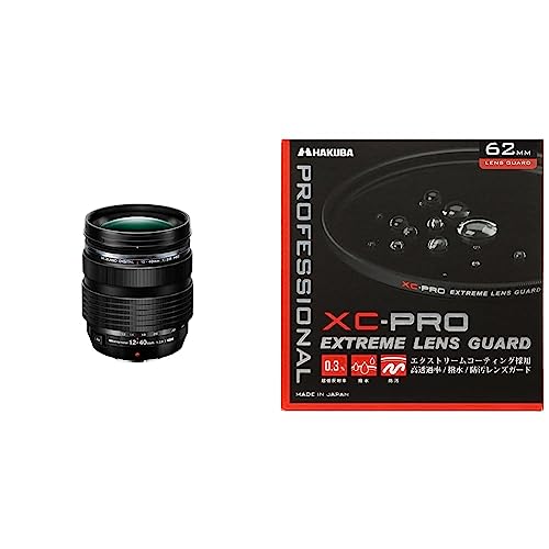 �y�Z�b�g�����zOM SYSTEM/�I�����p�X M.ZUIKO DIGITAL ED 12-40mm F2.8 PRO II �u���b�N & �n�N�o HAKUBA 62mm �����Y�t�B���^�[ XC-PRO �����ߗ� �����h�� ���g ���{�� �����Y�ی�p CF-