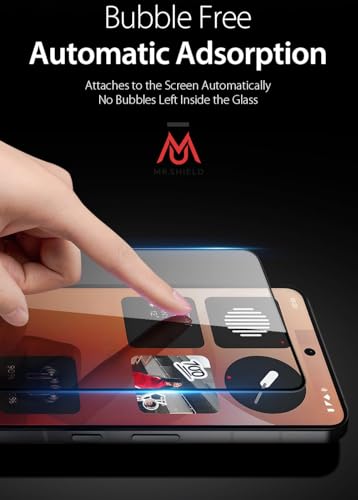 Image of Mr.Shield Top-Notch HD+ Tempered Glass Screen Protector Guard for Nothing Phone 3A Pro, Case Friendly [1 Pack]