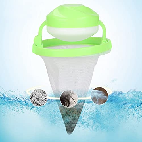 AYNEFY Saco de malha flutuante de fiapos, bolsa de malha flutuante para colecionador de pelos de ani