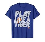 Kelloggs Tony spielt wie EIN Tiger Football Frosted Flakes T-Shirt, Herren, Königsblau, XL