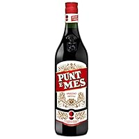 Fernet Punt E Mes Vermouth 16% (1 x 0,75l) | Süßlicher Wermut veredelt mit Bitterlikör | Der Aperitif-Klassiker Italiens