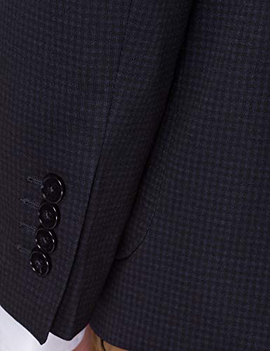 BUGATTI 797088-79500 Blazer, Blu Marino, 58 Uomo