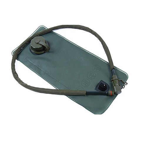 Tookie Bolsa de hidratación, mochila de 3 litros, bolsa de agua pequeña de hidratación bucal para deportes al aire libre, senderismo, ciclismo, viajes, Army Green