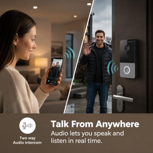 Image of Hikvision POE /WiFi Villa Door Station, 2 MP Camera with IR Supplement, One-Touch Button Calling Design for Easier Calls, Built-in Card Reader Module, IP65 [ DS-KV6113-WPE1 ]