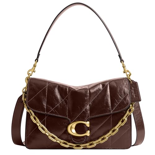 Coach Quilted Chain Tabby Shoulder Bag 30, B4/Maple