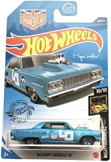 DieCast Hot Wheels '64 Chevy Chevelle SS - 247/250 [Cyan] Night Burnerz 10/10
