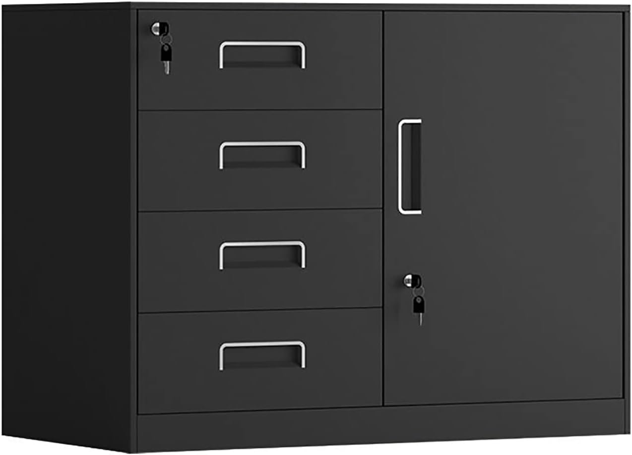 Chest File with Lock, Lateral File is