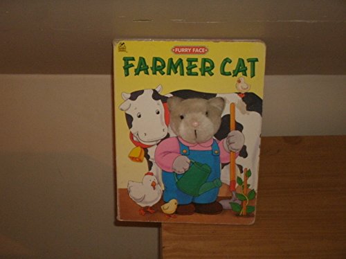 Farmer Cat Furry Face Board (Furry Faces)
