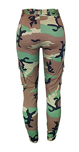 Voghtic Army Fatigue Pants For Women, Women's Camo Sweatpants, High Waist Cargo Jeans For Womens #TOP5
