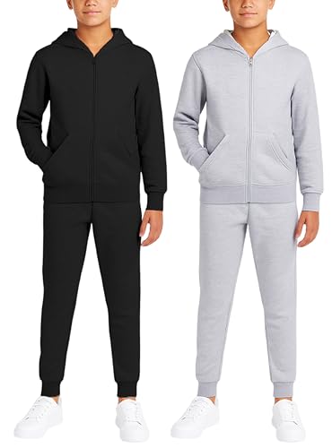 Amazon.com: Quad Seven Boys Sweatsuit Set - 4 Piece Solid