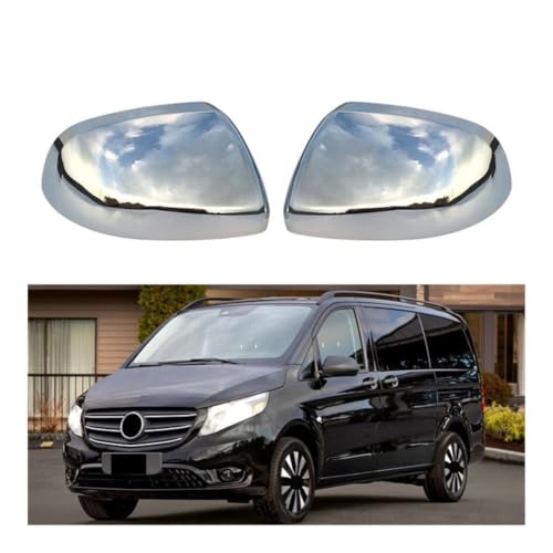 Coque rétroviseur argenté brillant pour les trajets en Vito W447
