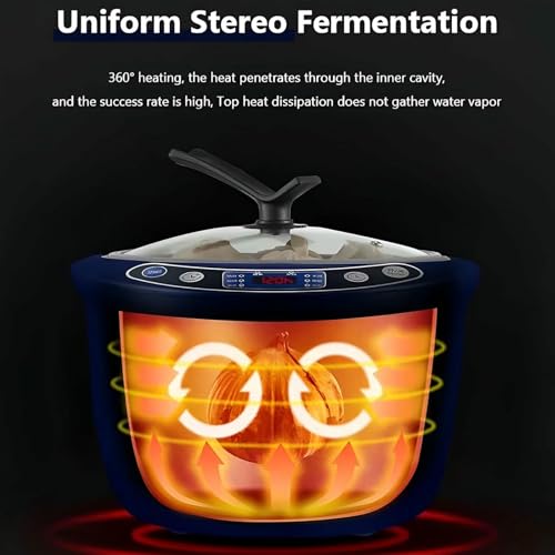 Machine à ail noir 6L avec panneau intelligent et fermentation stéréo - 4